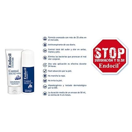 Endocil Sweat Control Antiperspirant Deodorant Déodorant (Déo) Mixte 125ml