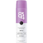 8X4 Deo Spray N°4 Vibrant Flower 150ml Women's Deodorant with Exotic Scent Aluminum-Free for All Skin Types 8x4