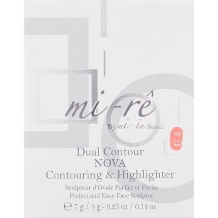 Mi - Rê Loose Powder Pot + Compact Powder Dual Contour Nova Contour + Highlighter 11g - Maison des fragrances