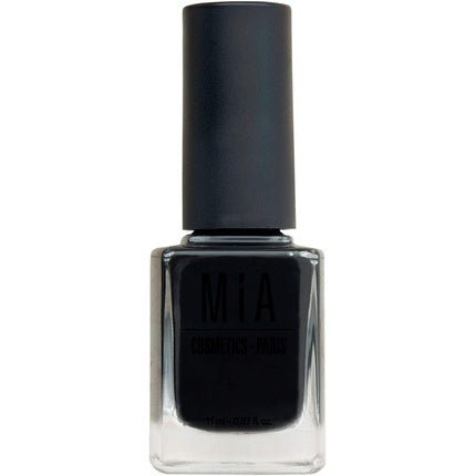 Mia Cosmetics - Paris 3707 Coal Nail Polish 11ml Black - Maison des fragrances