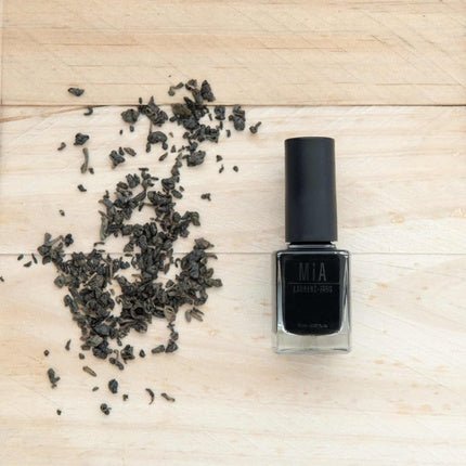 Mia Cosmetics - Paris 3707 Coal Nail Polish 11ml Black - Maison des fragrances