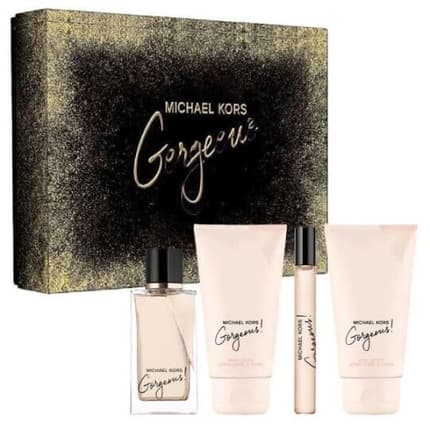 Michael Kors Gorgeous Perfume Gift Set Coffret (Coffret) Femme - Maison des fragrances