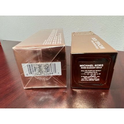 Michael Kors Rose Radiant Gold Eau De Parfum Spray 1.7 fl oz 50ml Sealed - Maison des fragrances