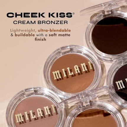 Milani Cheek Kiss Cream Bronzer 130 Spicy Season 0.21 Ounce - Maison des fragrances