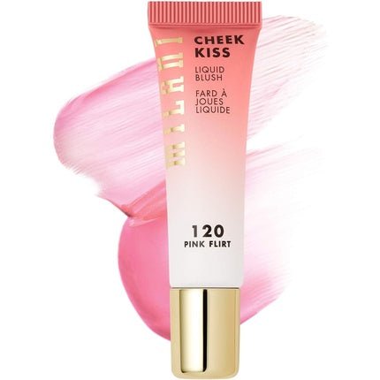 Milani Cheek Kiss Liquid Blush Makeup Pink Flirt - Maison des fragrances