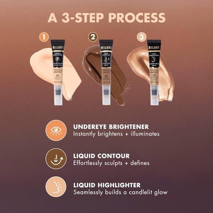Milani Conceal + Perfect Liquid Contour for Added Definition Face Lift - Maison des fragrances
