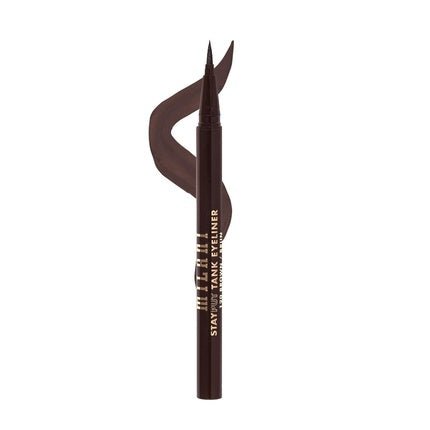 Milani The Tank Liquid Eyeliner No - Skip Waterproof Formula Makeup Pen Long Lasting Smudgeproof 120 Brown - Maison des fragrances