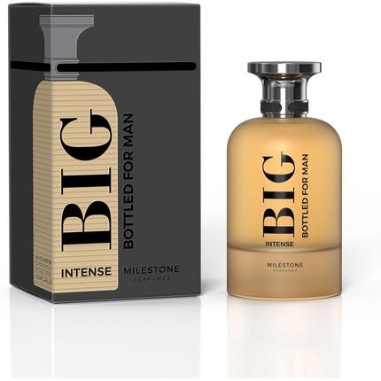 Milestone Perfumes Big Bottled Intense Men Long - Lasting Eau de Parfum Homme 100 ml - Maison des fragrances