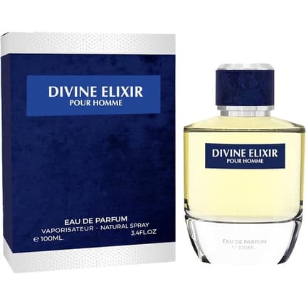 Milestone Perfumes Divine Elixir Men Long Lasting Fragrance Eau de Parfum Homme 100 ml - Maison des fragrances