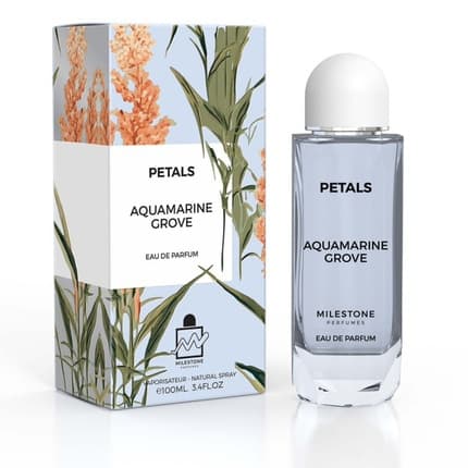 Milestone Petals Aquamarine Grove Eau de Parfum (EDP) Mixte 100ml - Maison des fragrances