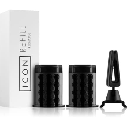 Millefiori Icon Silver Spirit Car Deodorant + Refill, 1 piece Déodorant (Déo) Mixte - Maison des fragrances
