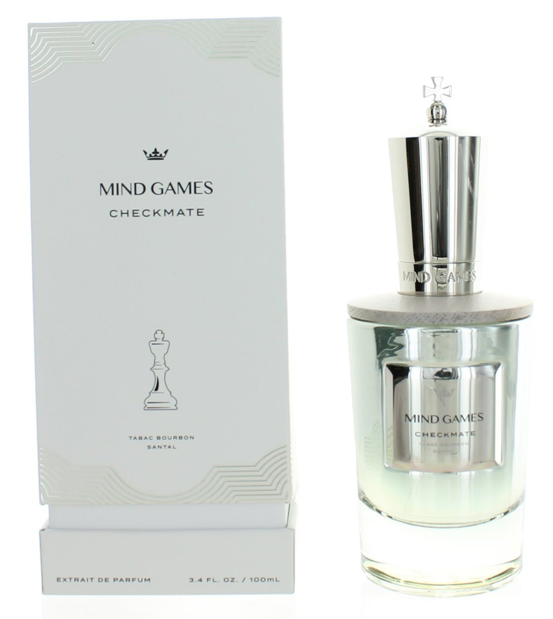 Mind Games Checkmate Luxury Perfume with Notes of Champagne and Magnolia Parfum (Parfum) Mixte - Maison des fragrances