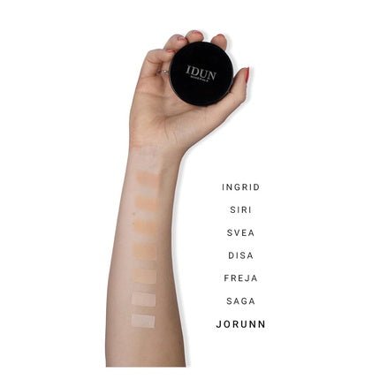 Mineral Powder Foundation Imparts Rich Colour Payoff That Flatters Every Skin Type Neutral Extra Light Shade Jorunn 0.25 Oz - Maison des fragrances