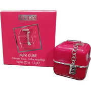Mini Cube Makeup Case with Initial B Detachable Pendant - Maison des fragrances