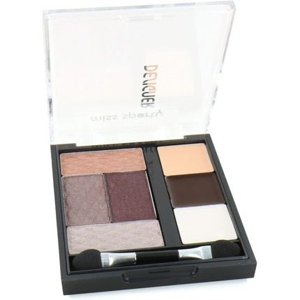 Miss Sporty Designer All In One Eye Palette Metallic Eyeshadow - Maison des fragrances