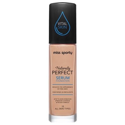 Miss Sporty Naturally Perfect All Skin Serum Foundation 15 Cold 30ml - Maison des fragrances