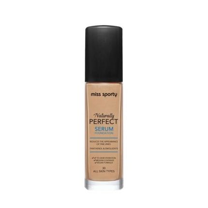 Miss Sporty Naturally Perfect Serum Moisturising Foundation Tinted Serum - 30ml - Maison des fragrances