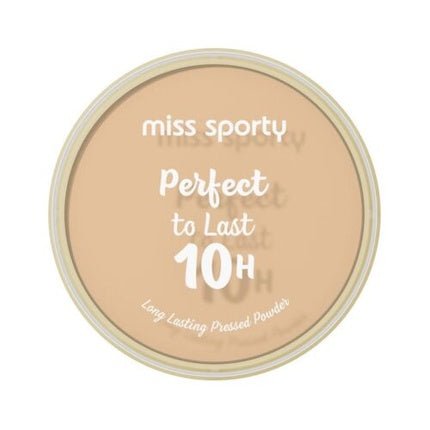 Miss Sporty Perfect To Last 10h Long - Lasting Powder In Compact 010 Porcelain 9g - Maison des fragrances