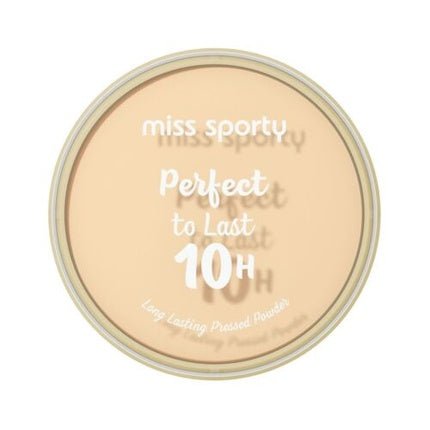 Miss Sporty Perfect To Last 10h Mattifying Face Powder 050 Transparent - 9g - Maison des fragrances