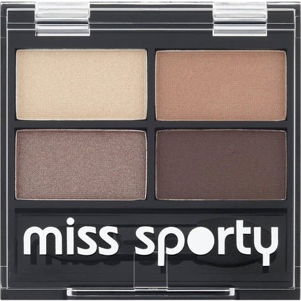 Miss Sporty Studio Colour Quattro Eye Shadow 403 Smoky Brown Eyes - 5g - Maison des fragrances