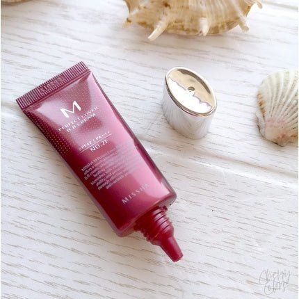 Missha M Perfect Cover BB Cream No.21 Light Beige with Cool Undertone - Maison des fragrances