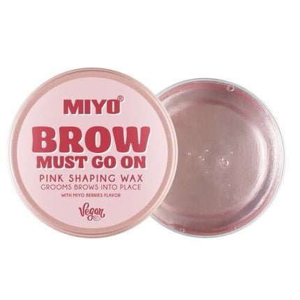Miyo Brow Must Go On Eyebrow Wax 30g - Maison des fragrances