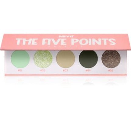 Miyo Eyeshadow The Five Points - Eyeshadow Palette - Maison des fragrances