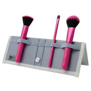 MODA Complexion Perfection 4 Piece Makeup Brush Flip Kit Pink - Maison des fragrances