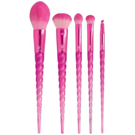 MODA Royal & Langnickel Full Size Mythical Wild 5pc Makeup Brush Set - Pink - Maison des fragrances