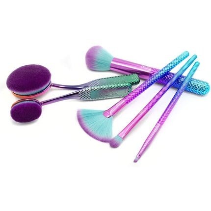 Moda Royal & Langnickel Full Size Prismatic Deluxe Gift 6pc Makeup Brush Set - Maison des fragrances