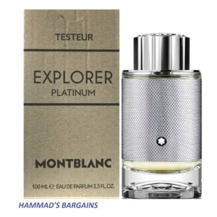 Mont Blanc Explorer Platinum EDP 3.3oz 100ml for Men - Maison des fragrances