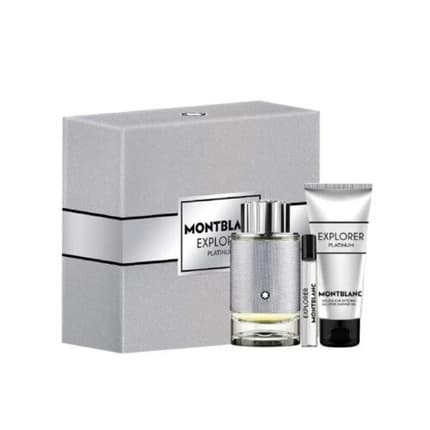 Montblanc Explorer Platinum Kit - + + Shower Gel Coffret (Coffret) Mixte 100ml - Maison des fragrances