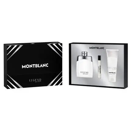 Montblanc Mont Blanc Legend Spirit Gift Set - Includes , Mini , And Shower Gel Coffret (Coffret) Mixte 100ml - Maison des fragrances