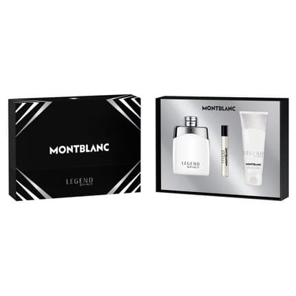 Montblanc Mont Blanc Legend Spirit Gift Set - Includes , Mini , And Shower Gel Coffret (Coffret) Mixte 100ml - Maison des fragrances