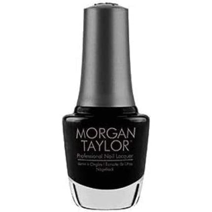Morgan Taylor Black Shadow Nail Polish - Maison des fragrances