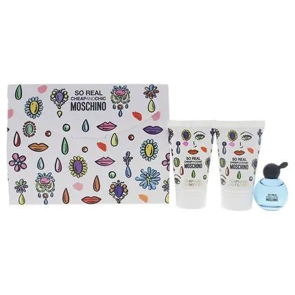 Moschino Cheap & Chic So Real Gift Set 3 Pieces pour femme - Maison des fragrances