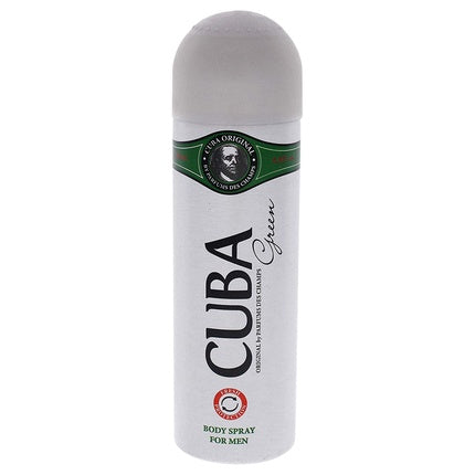 Cuba Original Cubagreen Deodorant Spray 200ml for Men Cuba Original