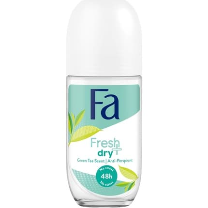 FA FRESH & DRY GREEN TEA 48H ROLL-ON DEODORING ANTI-PERSPIRANT 50ML 1.7OZ