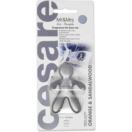 Mr & Mrs Fragrance Cesare Blister Mr & Mrs for People Orange and Sandalwood Unisexe - Maison des fragrances
