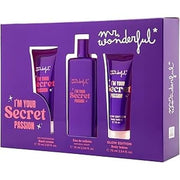 Mr Wonderful I'M Your Secret Passion Gift Set - Perfume + Hand Cream Coffret (Coffret) Mixte 75ml - Maison des fragrances