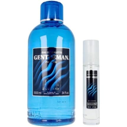 Luxana Gentleman Dressing Table Water + Eau de Toilette (EDT) Homme 1000ml