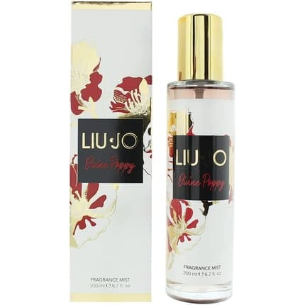 Liu Jo Divine Poppy Fragrance Mist Glass Bottle/Boxed Eau de Toilette (EDT) Mixte 200ml