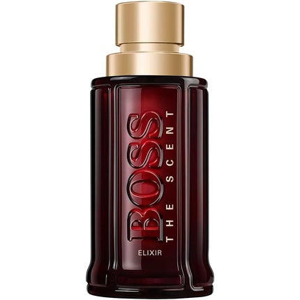 Boss The Scent Elixir For Him Ambery Fragrance with Notes of Pimento and Lavandin Hugo Boss