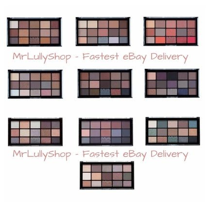 MUA 15 Shade Pro Eyeshadow Palette Stunning Matte and Shimmer Options Sealed - Maison des fragrances