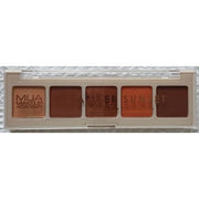 MUA 5 - Pan Eyeshadow Palette 3.8g - Shade: Amber Sunset (Warm Brown) - New - Maison des fragrances