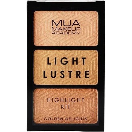 MUA Light Lustre Highlight Kit 9g Golden Delights - Maison des fragrances
