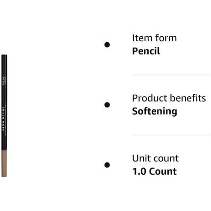 MUA Make Up Academy Brow Define Micro Eyebrow Pencil in Fair - Maison des fragrances