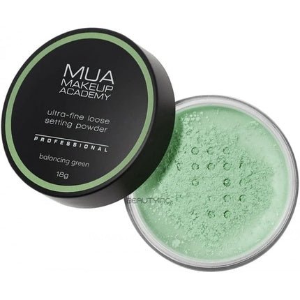 MUA Make Up Academy Professional Loose Setting Powder Banana Green Translucent - Maison des fragrances