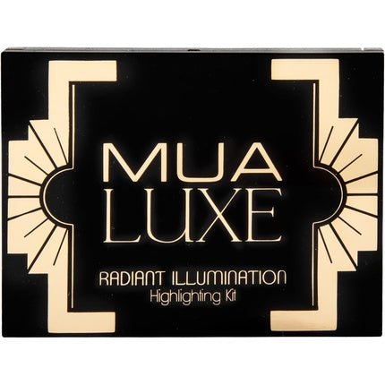 MUA Makeup Academy Luxe Radiant Illumination Highlight Kit 6 Shades Matte & Shimmer - Maison des fragrances