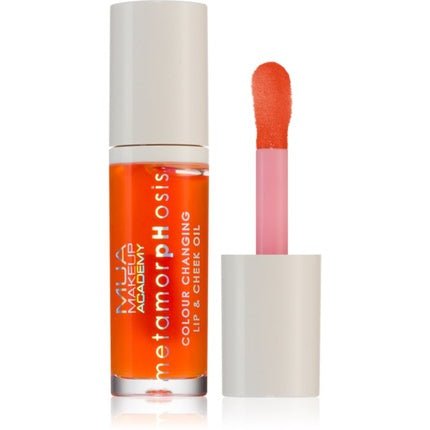 MUA Makeup Academy Metamorphosis gloss with oil for lips and cheeks - Oh Peachy (Peach), 7 ml - Maison des fragrances